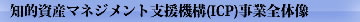 知的資産マネジメント支援機構(ICP)事業全体像 