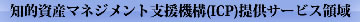 知的資産マネジメント支援機構(ICP)提供サービス領域